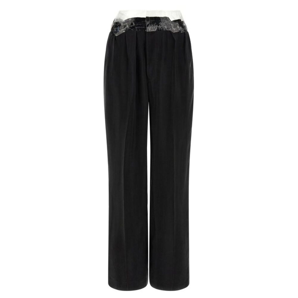 Maison Margiela Black Copper Casual Women's Pants